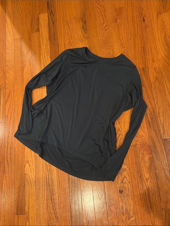 Athleta Tops - Athleta Dark Green/ Teal Move with Ease long sleeve